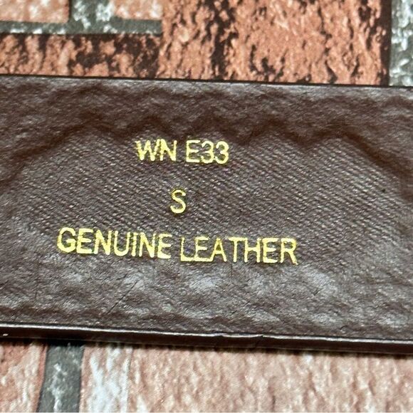 Belt Amber Genuine Leather Rhinestones size S main image 9